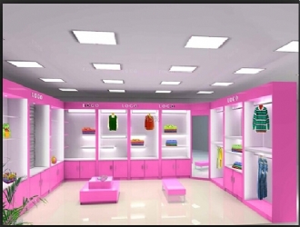 丰城服装展柜，九江服装展柜款式